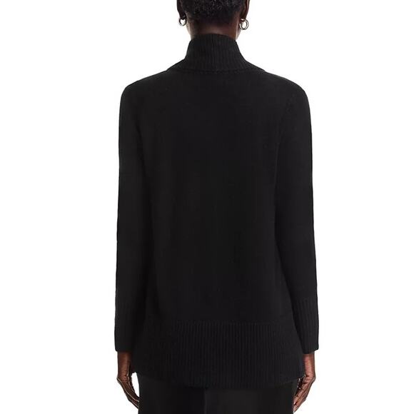 C by Bloomingdale's Cashmere Cable Knit Shawl-Collar Open Front Cardigan Size XS - Picture 3 of 6